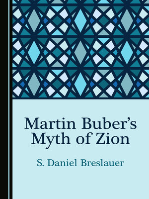 cover image of Martin Buber's Myth of Zion